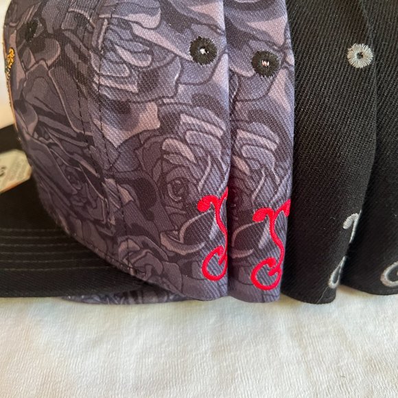 Stanley Mouse Easy Rider Never Summer Gray Rose Snapback Hat (S/M) - Picture 5 of 5